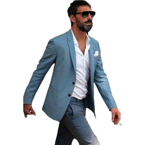 2020 New Mans Suits For Wedding Groom Tuxedos Best Man Suits Business Dinnner Suits Peaky Blinders Two Piece Suits(Jacket+Pants)