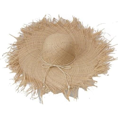 Foldable Casual Cap With Bows Wide Large Brim Hat For Vocation Custom Hats