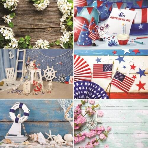 ZHISUXI Vinyl Custom Photography Backdrops Prop Wooden Plank Photography Background 200509K-05