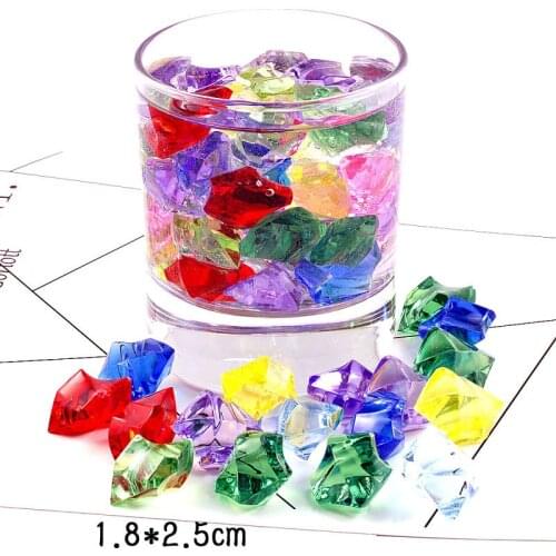 Acrylic Crystal Diamond Irregular ICE Rocks Table Scatter Vase Decor Home Decorations Ornament Craft Gift Wrapping Garden Decor