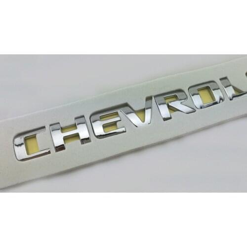 Car Stickers and Decals For Chevrolet Lacetti Captiva Aveo Cruze Spark Emblem Badge Nameplate Rear Boot Trunk Logo Sticker Car
