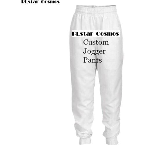 PLstar Cosmos Jogger pants 3D Print Diy Custom Design Mens Womens Hip Hop pants Drop Shipping Wholesalers Suppliers For Dropship