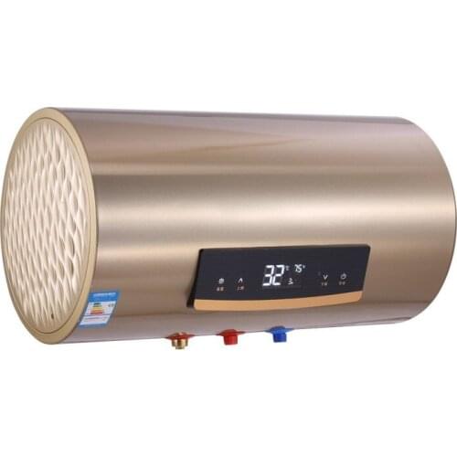 Electric Water Heater Household Intelligent Remote Control Touch Water Heater Energy Saving Speed Hot Color Steel Shell New ED