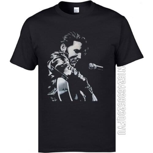 Figure Elvis Presley T Shirts Blue Hawaii Classic Tshirts Mens Hip Hop Rock Band Music Tee High Quality Shirt Valentines Day