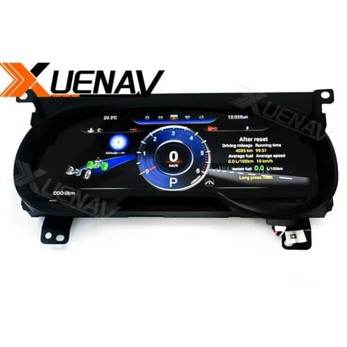 GPS Navigation For Toyota RAV4 2020 Car GPS Navigation Stereo DVD Player Car LCD Meter instrument dashboard screen For Toyota