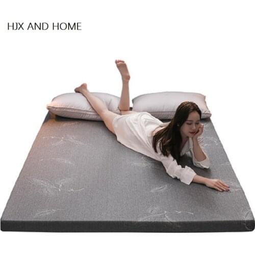 5cm thickness Cotton coverdetachable Cleaning 100% Memory sponge Mattress Foldable Tatami King Queen Twin Full Size