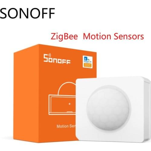 Itead SONOFF SNZB-03 ZigBee Motion Sensor Alert Notification Via E-WeLink App Work With ZigBee Bridge Smart Home Security