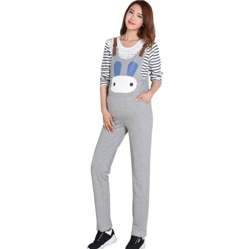 Maternity Overalls Pants Long Pregnancy Suspenders Clothes For Pregnant Women Strap Belt Bib Trousers Spring Autumn Jumpsuits