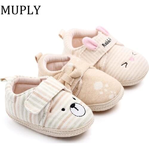 2019 Brand New Toddler Newborn Baby Boys Girls Animal Crib Shoes Infant Cartoon Soft Sole Non-slip Cute Warm Animal Baby Shoes