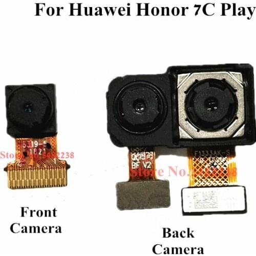 Original Front Rear Camera module For Huawei Honor 7C Play LND-AL30 Back Camera Connector Flex Cable Replacement parts