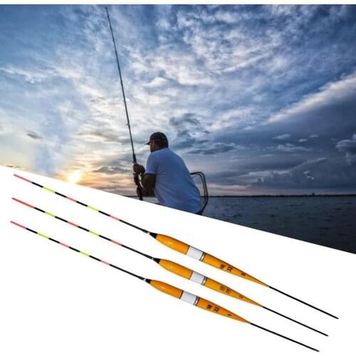 Fishing Float Luminous Electronic Balsa Wood Fish Buoy Bobbers Fishing Light Stick Floats for Fishing Enthusiast Accessories