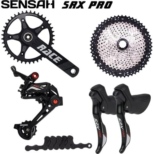SENSAH SRX PRO 1x11 11 Speed Bicycle Gravel Groupset ONIRII Crankset Kit Shifter Rear Derailleurs Cassettes SUMC Chains SRAM New