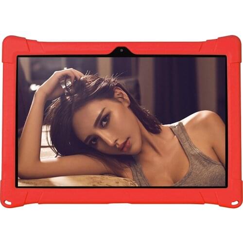 Silicone Case Cover For Teclast P20hd M40 P20 10.1"Tablet Pc Stand Pu Leather Case For Teclast M40 P20hd 10.1 Inch Shell