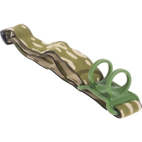 1pcs Silicone Elastic Strap Mount Holder For 18650 Headlight Flashlight Headlight Belt Headband Head Belt