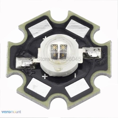 5W Infrared IR 850NM High Power LED Bead Emitter DC1.4-1.7V 1400mA with 20mm Star Platine Base
