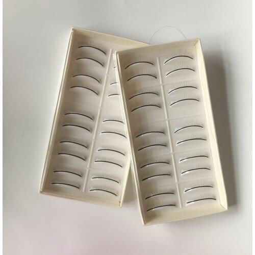 Training Lashes for Eyelash Extensions Practice Lashes Strip for Teaching Lashes Extensions (2pcs/lot)