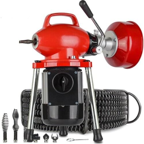 GQ-80 Pipe Dredging Machine Toilet Tool Accessories Toilet Lock New Product Electric Sewer Toilet