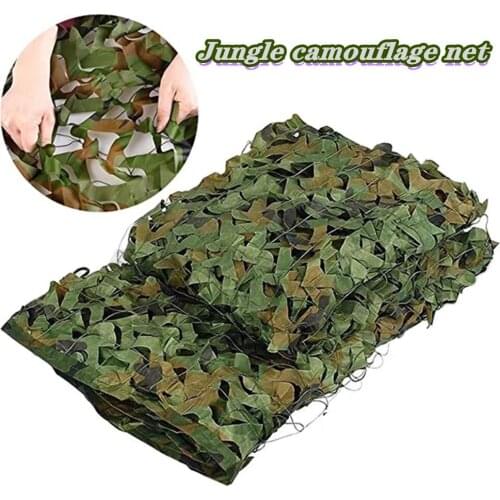 Military camouflage nets, sunshade nets, sunshade sails, suitable for camp courtyard gardens and various places decoration