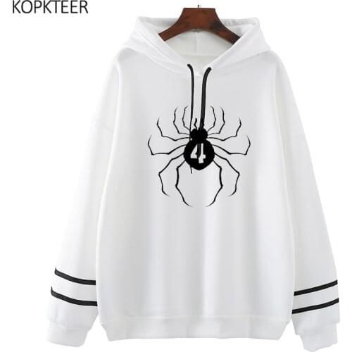Hunter X Hunter Troupe Hisoka Spider Symbol Hoodies Female Harajuku Ulzzang Aesthetic Anime Cute Hoodies Fashion Sweatshirts