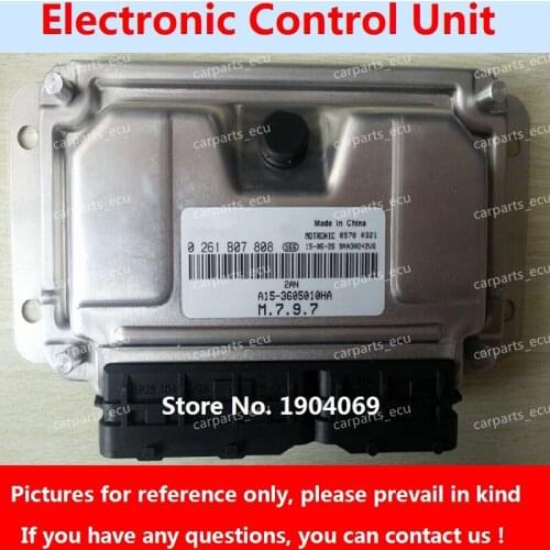 0261B03443 A21-3605010CA M7.9.7 ECU Electronic Control Unit 0261B07808 A15-3605010HA/0261B06958 A21-3605010DA For Chery Cowin