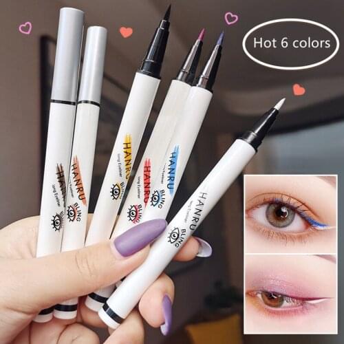 1PC Womens Ultra-Fine Multicolor Liquid Eyeliner Summer Long Lasting Waterproof Anti-Smudge Quick-Drying Makeup Beauty Tool