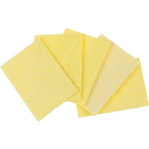 New 10pcs Cleaning Sponge Cleaner Enduring Electric Welding Soldering Iron Soldering Iron Cleaning