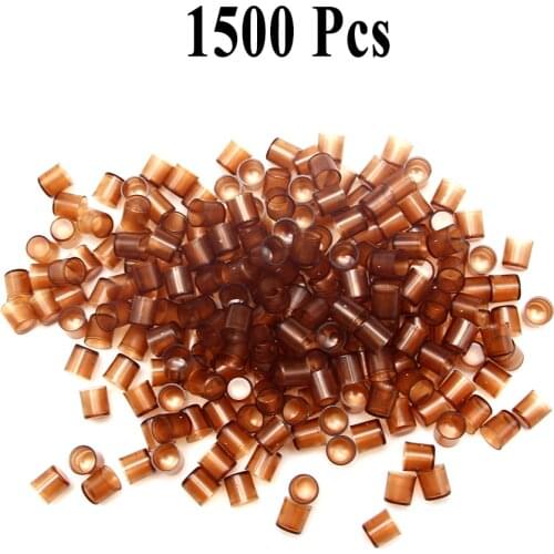 1500PCS Wholesale Rearing Queen Plastic Rearing Cell Cage Cupkit Room Brown Beekping Tools Supplies Bee Farm Larva Egg Equipment