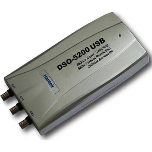 Hantek DSO5200 PC USB 200MHZ 200MS/s 2 Channels Digital Storage Oscilloscope