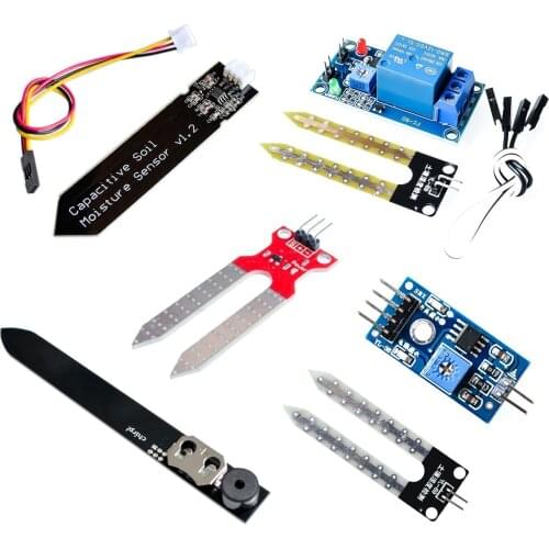 Capacitive soil moisture sensor not easy to corrode wide voltage wire for arduino