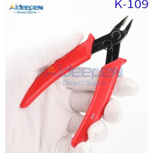 K-109 Pliers Multi Functional Tools Electrical Wire Cable Cutters Cutting Side Snips Flush Stainless Steel Nipper DIY Hand Tools