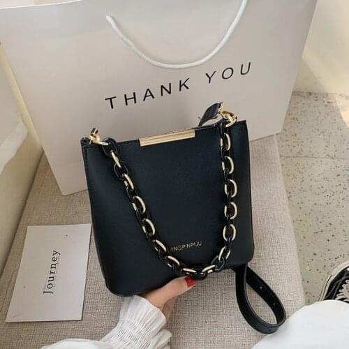 Small Bag Womens Bag 2020 New Trend Instagram Versatile Single-shoulder Cross-body Bag Web Celebrity Fashion Bucket Bag