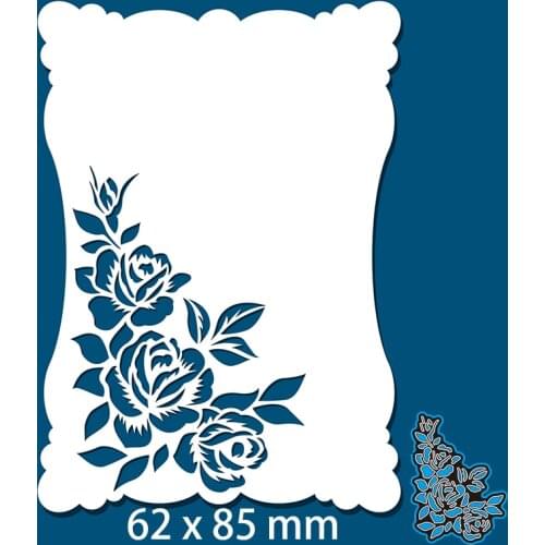 Metal Cutting Dies LACE new for decoration card DIY Scrapbooking stencil Paper Craft Album template Dies 62*85mm