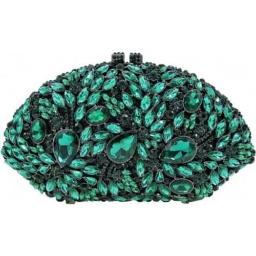 Luxury Women Evening Party Bag Bridal Wedding Diamonds Purse Women Handbags Evening Clutch Bags Elegant Crystal Rhinestone Bag