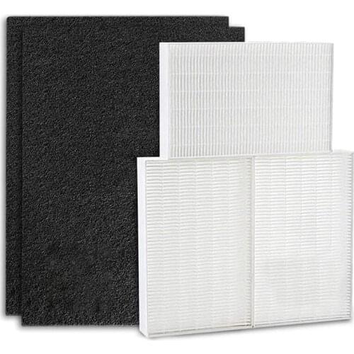 HPA300 HEPA Filter Replacement,True HEPA Filter with Precut Activated Carbon Pre-Filters,for Honeywell Air Purifier