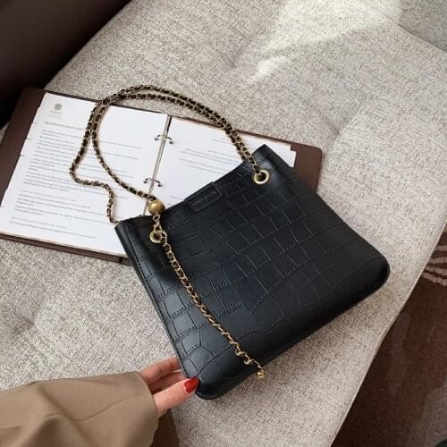 Luxury Stone Leather Shoulder Bags for women 2021 Big Capacity Top-handle Totes Crossbody women Bag Large Purses and Handbags