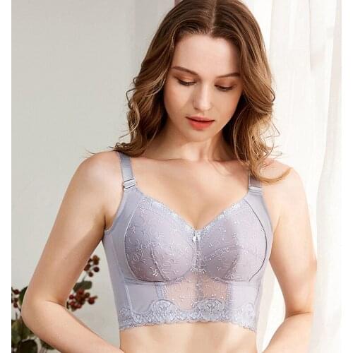 Women Bra Summer Sexy Underwear Plus Size BCDE Push Up Bra Breathable Lace Bras Femenina Bralette Seamless Bras Lingerie Lady