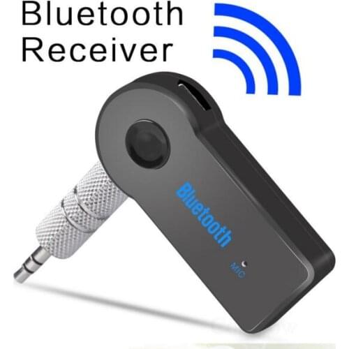 200PCS/lot Universal 3.5mm Wireless Bluetooth AUX Audio Music Receiver Adapter Handsfree with Mic For Phone 100% High Quality