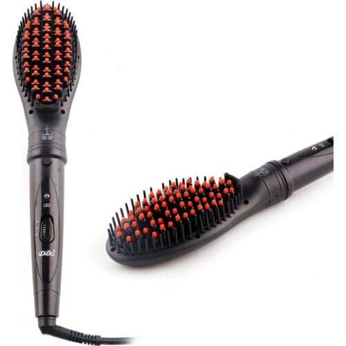 3 In 1 Styling Curling Wand Electric Hair Curler interchageable hair curler + hot brush + hair straightener brush