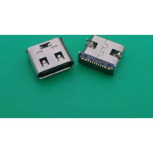 5pcs/lot Type C USB Female Jack C USB Power Connector Charge Dock port Plug type-C USB 3.1 Connector
