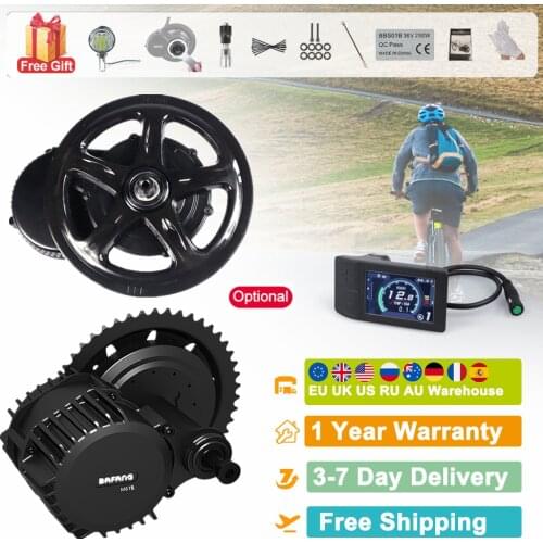 BAFANG BBSHD BBS02B 1000W 750W 500W Ebike Motor LCD Speedmeter Electric Bike Conversion Kit with Display