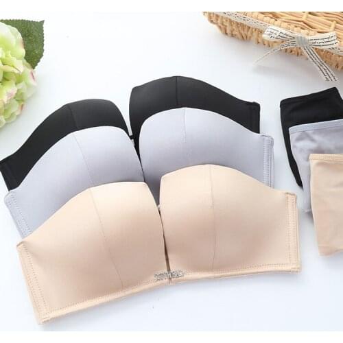 Fashion Women Bra Solid Push Up Bra Adjustable 3/4 Wire Free Bralette Comfort Shell Underwear Women Lingerie