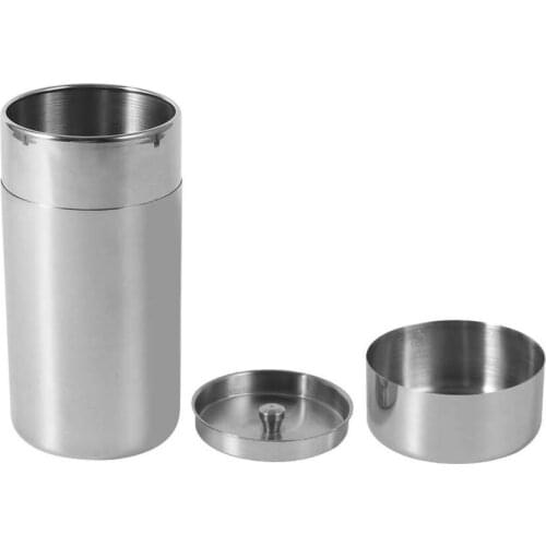 Stainless Steel Tea Tins Home Canisters for Tea Coffee Sugar Storage