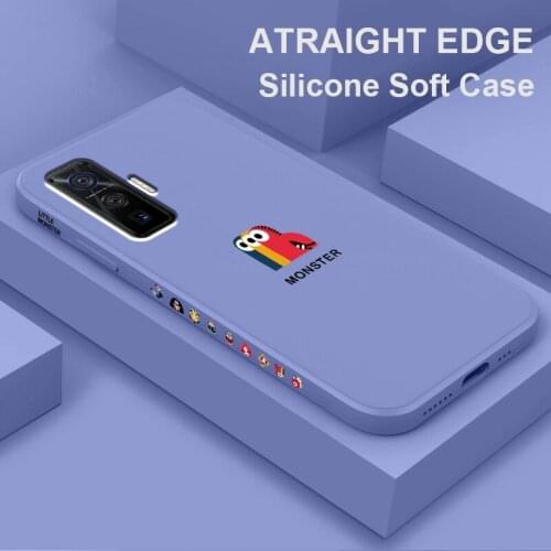 For Vivo iQoo 5 Pro Cases Original Fashion Liquid Silicone Shockproof Soft Shell Cover For Vivo iQoo 5Pro Cartoon Phone Case