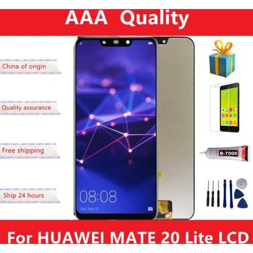 Original 6.3'' Display Replacement For Huawei Mate 20 Lite LCD Display Touch Screen Digitizer Assembly For Mate20 Lite LCD Panel