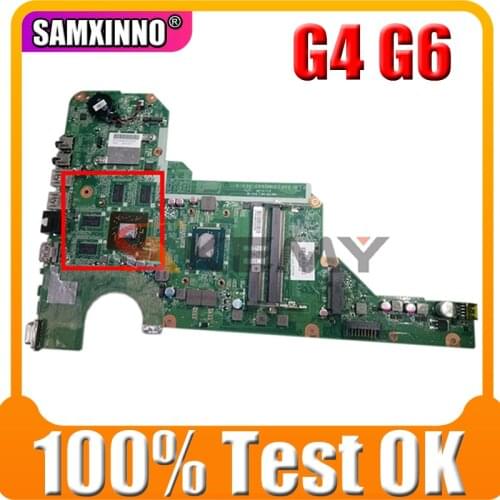 For 710874-001 710874-501 HP Pavilion G4 G6 G4-2000 G6-2000 DAR33HMB6A0 Laptop PC motherboard 100% Test OK