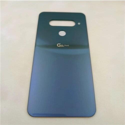 For LG G8S ThinQ LMG810 LM-G810 LMG810EAW Glass Battery Back Cover Door Rear Housing Back Case Replacement Parts