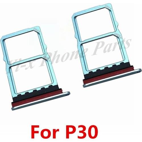 SIM Card Tray Micro SD Card Tray Holder Slot For Huawei P30 Replacement Parts