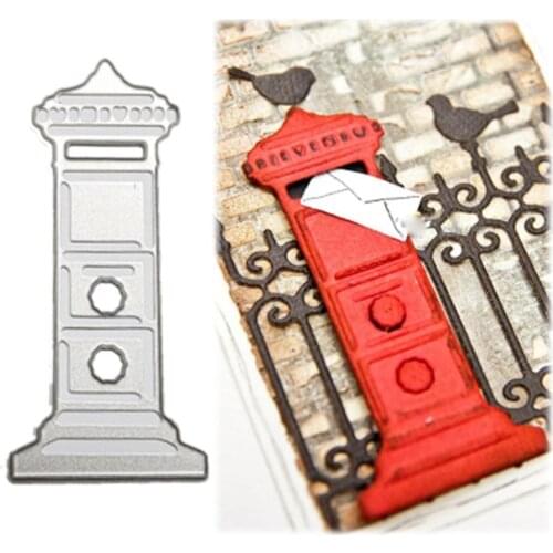 Mailbox Metal Cutting Dies For Scrapbooking Embossing DIY Cards Stencil Paper Craft Handmade Dies And Stamps Cards Scrapbook