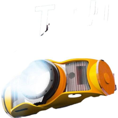Wolfson headlight glare lithium rechargeable flashlight bright head mounted hernia dedicated night fishing light