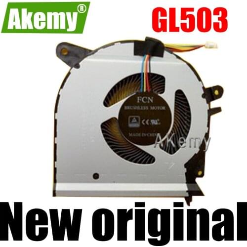 New Original laptop/notebook CPU/GPU Cooling Fan For Asus ROG Strix GL503 GL503V GL503VM DFS2013126Q0T-FK06 DC12V